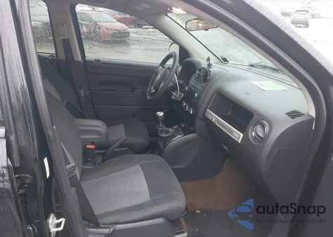 2014 Jeep Compass Sport from USA, damaged, VIN 1C4NJCBA5ED536243